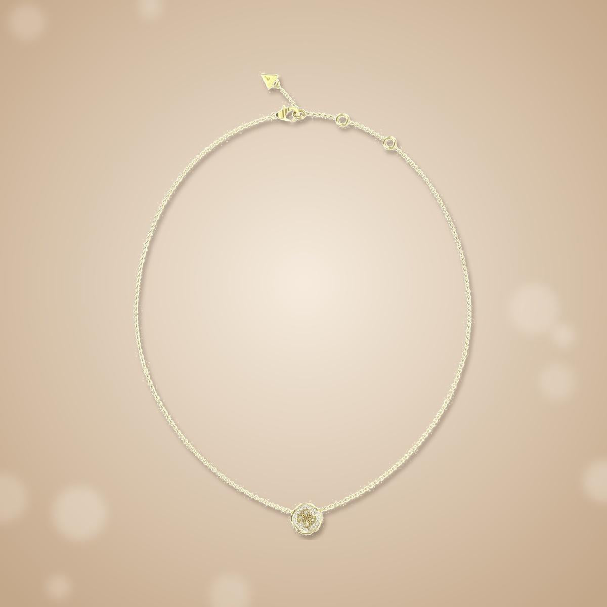 Collar Morning Grace Mujer Guess Dorado