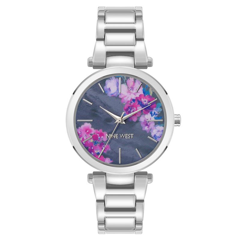 Reloj Mujer Nine West Plateado Nw/3223Pwsv
