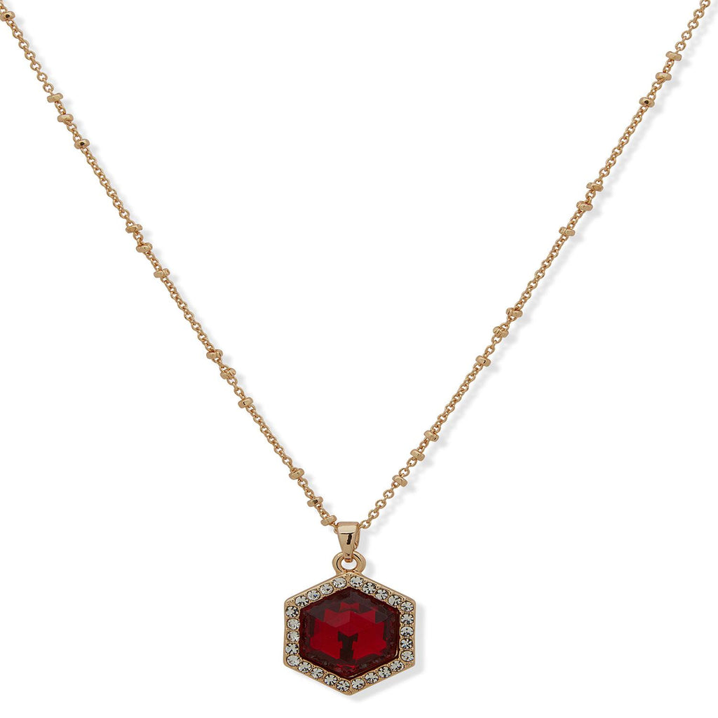 Collar Anne Klein Rojo Mujer 01N00393