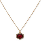 Collar Anne Klein Rojo Mujer 01N00393
