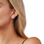 Aros Michael Kors Plateado Mujer