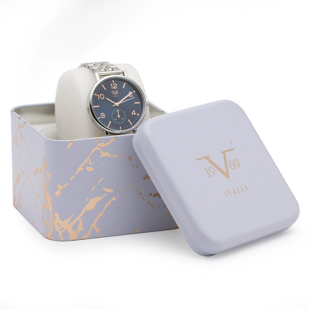 Reloj 19v69 Italia V1969-252-5 Plateado Mujer