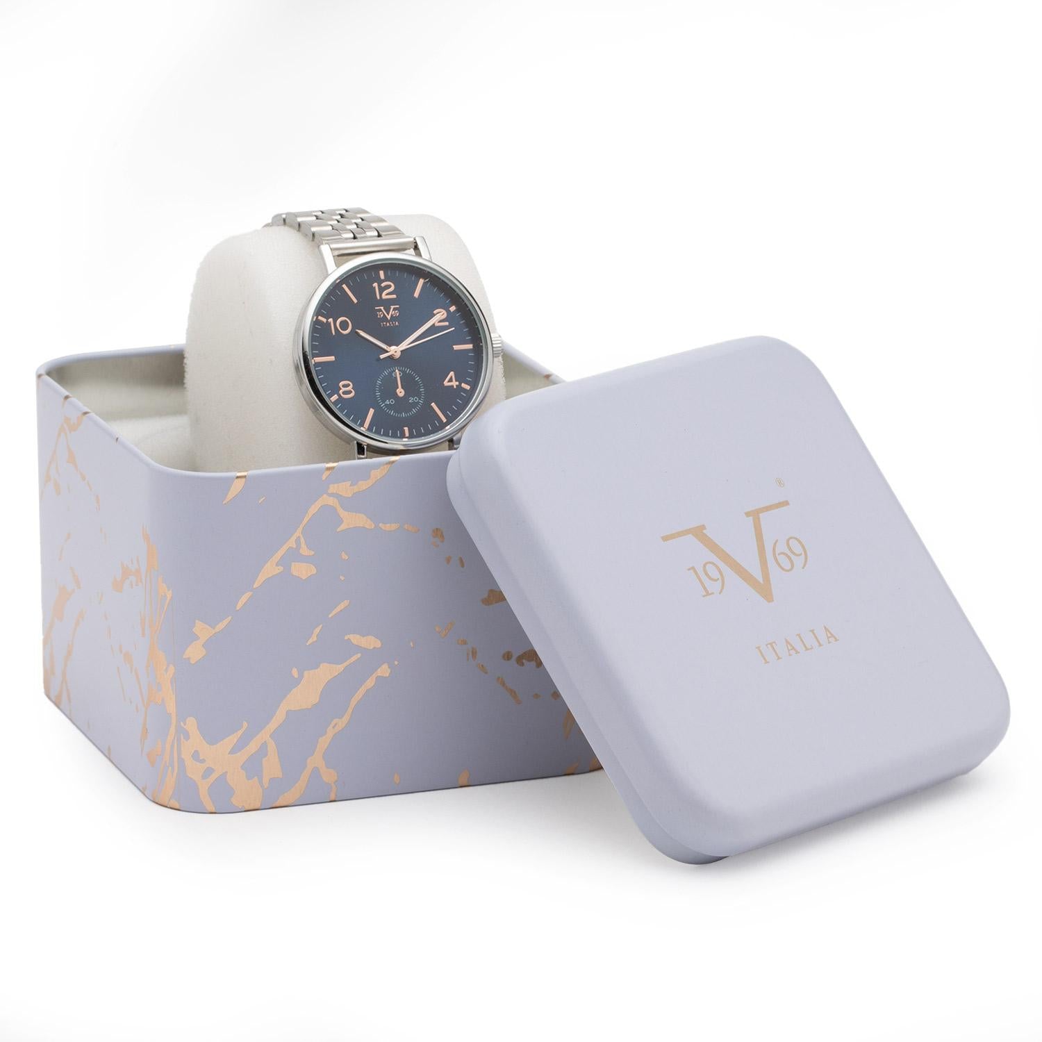 Reloj 19v69 Italia V1969-252-5 Plateado Mujer