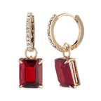 Aros Lauren Ralph Lauren Dorados Rojo 14G00911