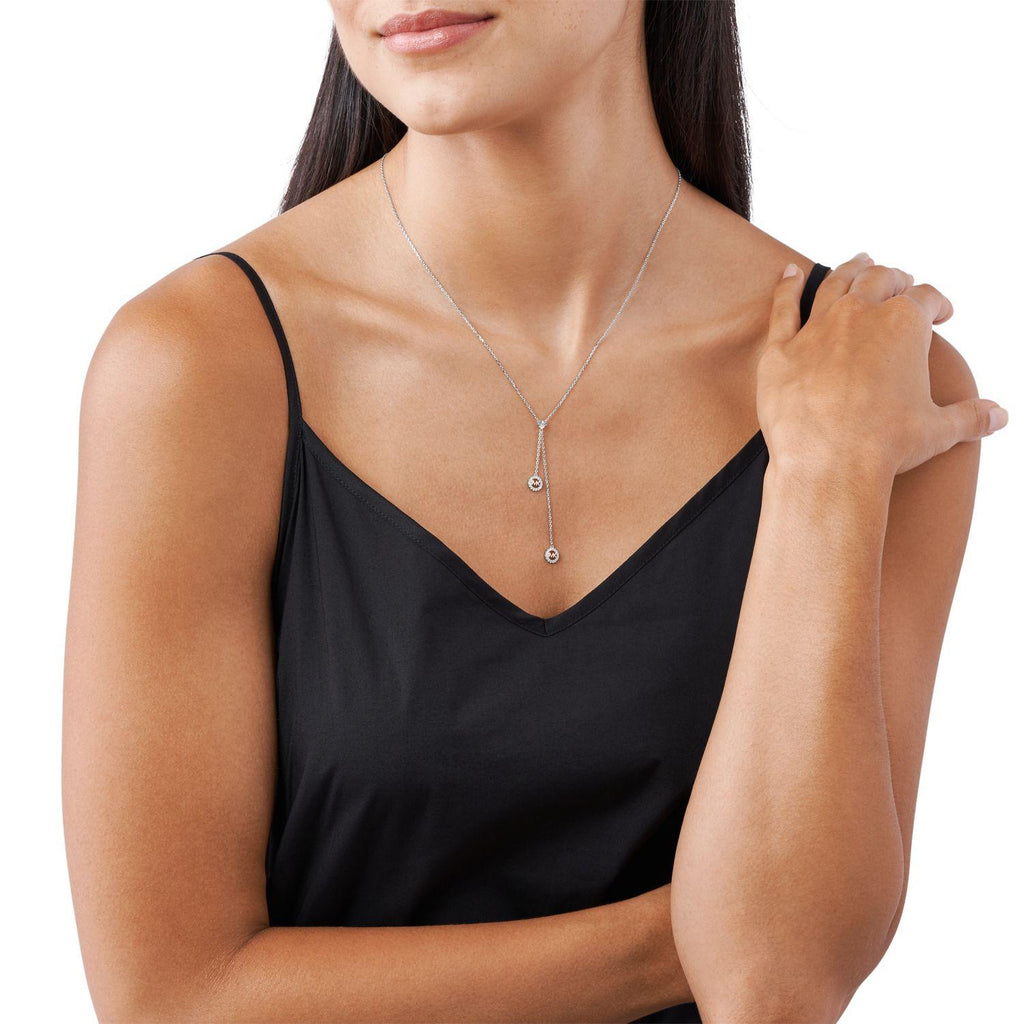 Collar Michael Kors Plateado Mujer