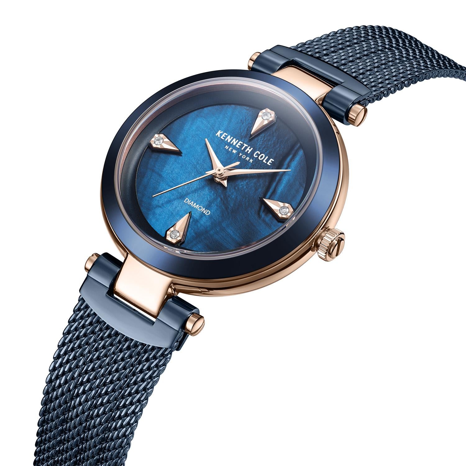 Reloj Kenneth Cole KCWLG2236302 Azul Mujer