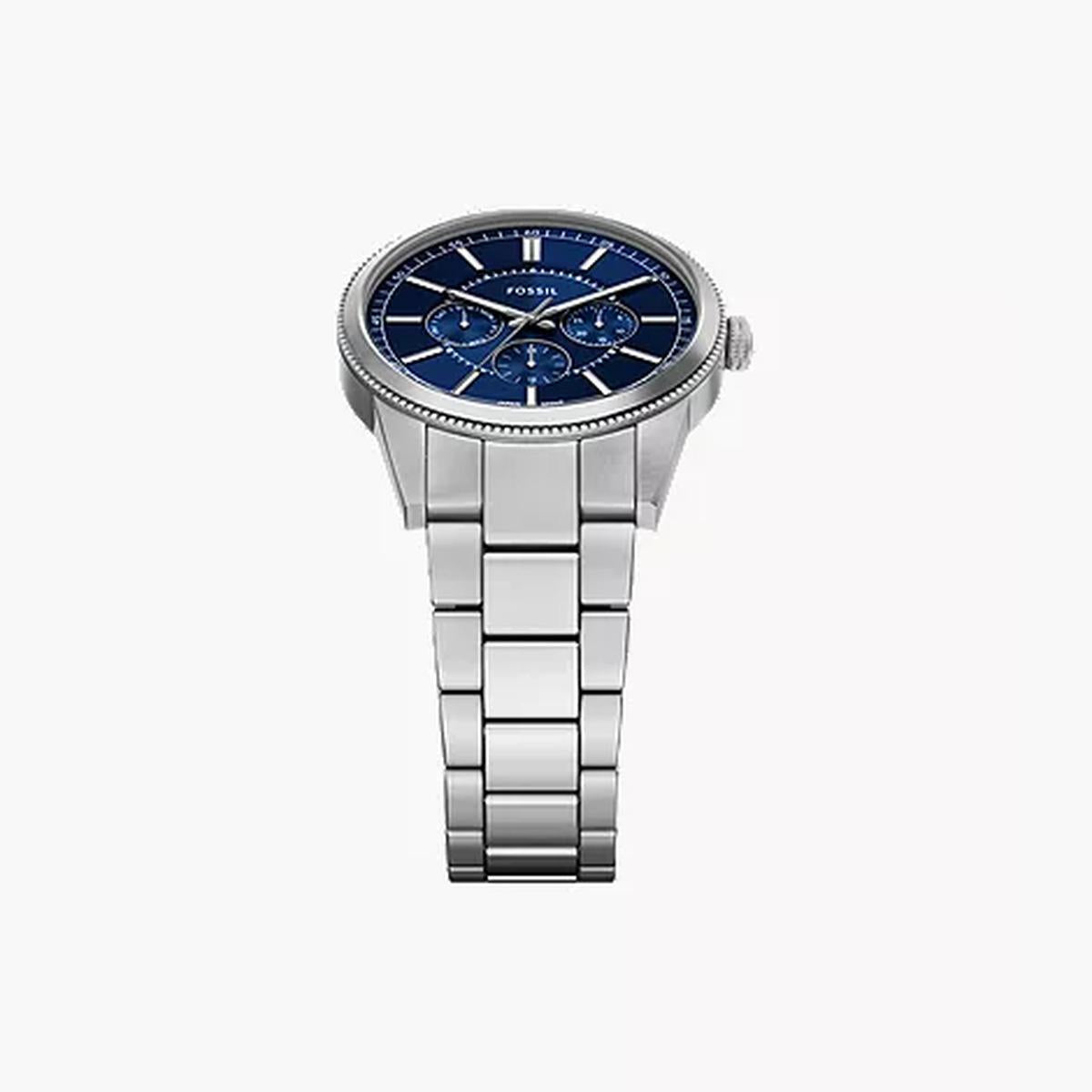 Reloj Hombre Fossil Plateado FS6134