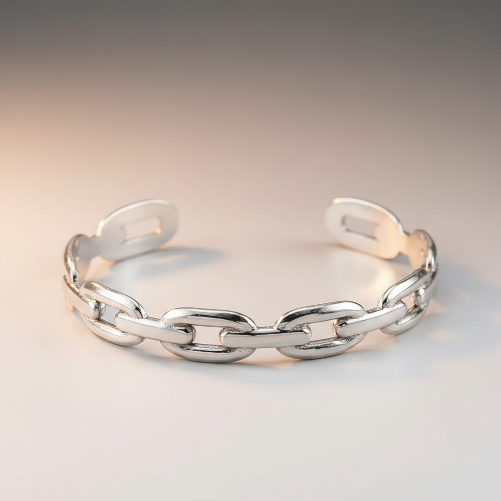 Brazalete  19v69 Plateado Mujer STB089