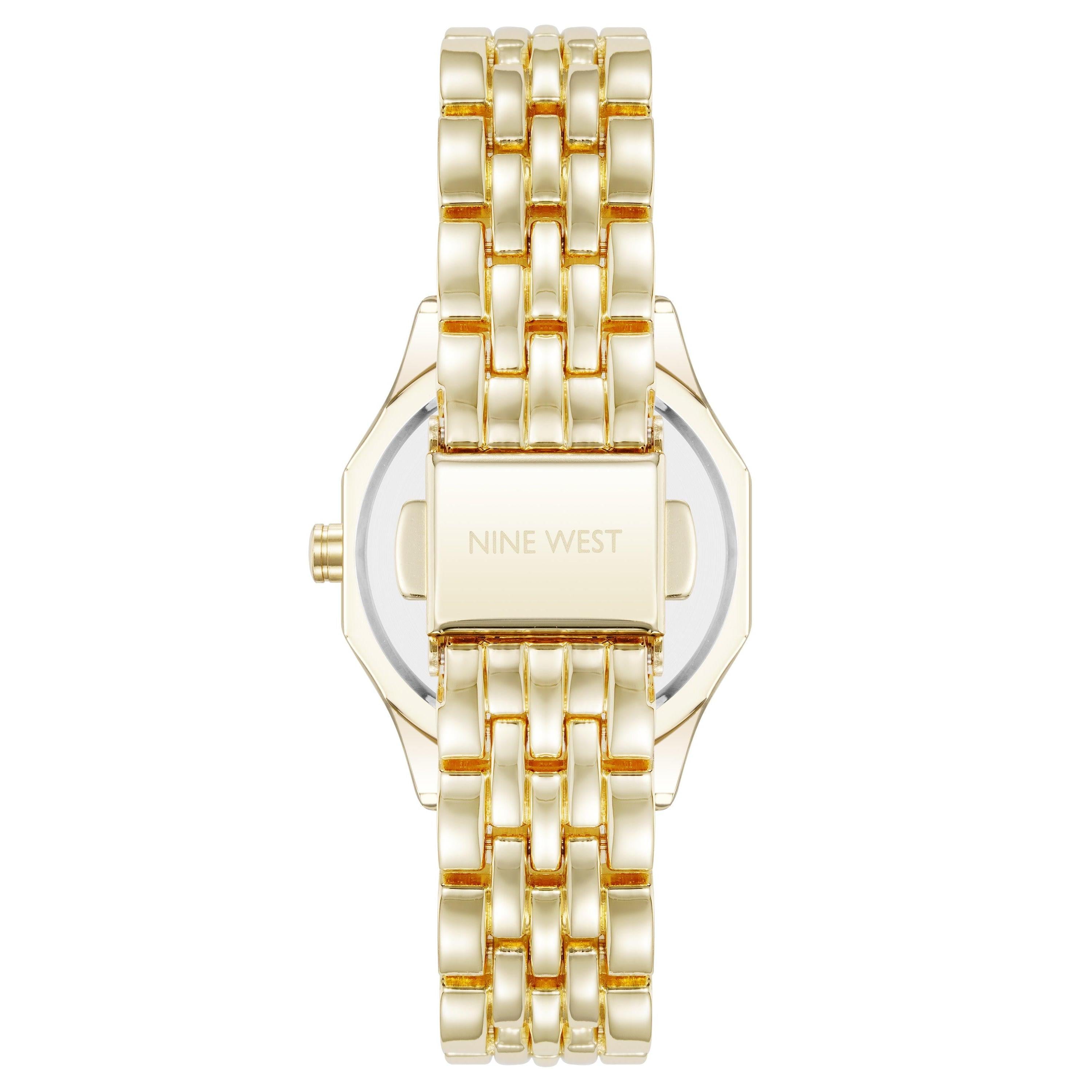 Reloj Análogo Mujer Nine West Dorado NW-3352CHGB