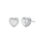 Aros Michael Kors Plateado Mujer