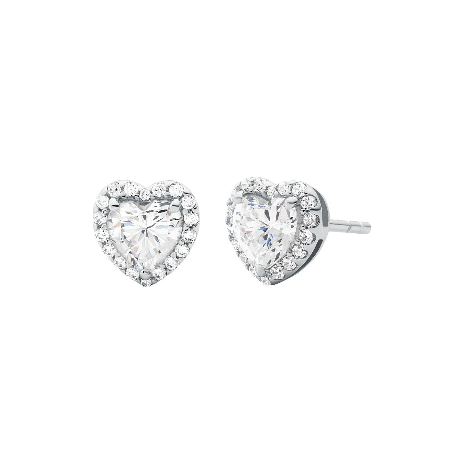 Aros Michael Kors Plateado Mujer