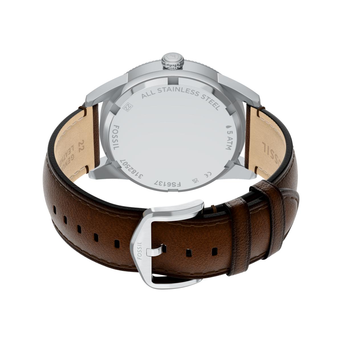 Reloj Hombre Fossil Café FS6137