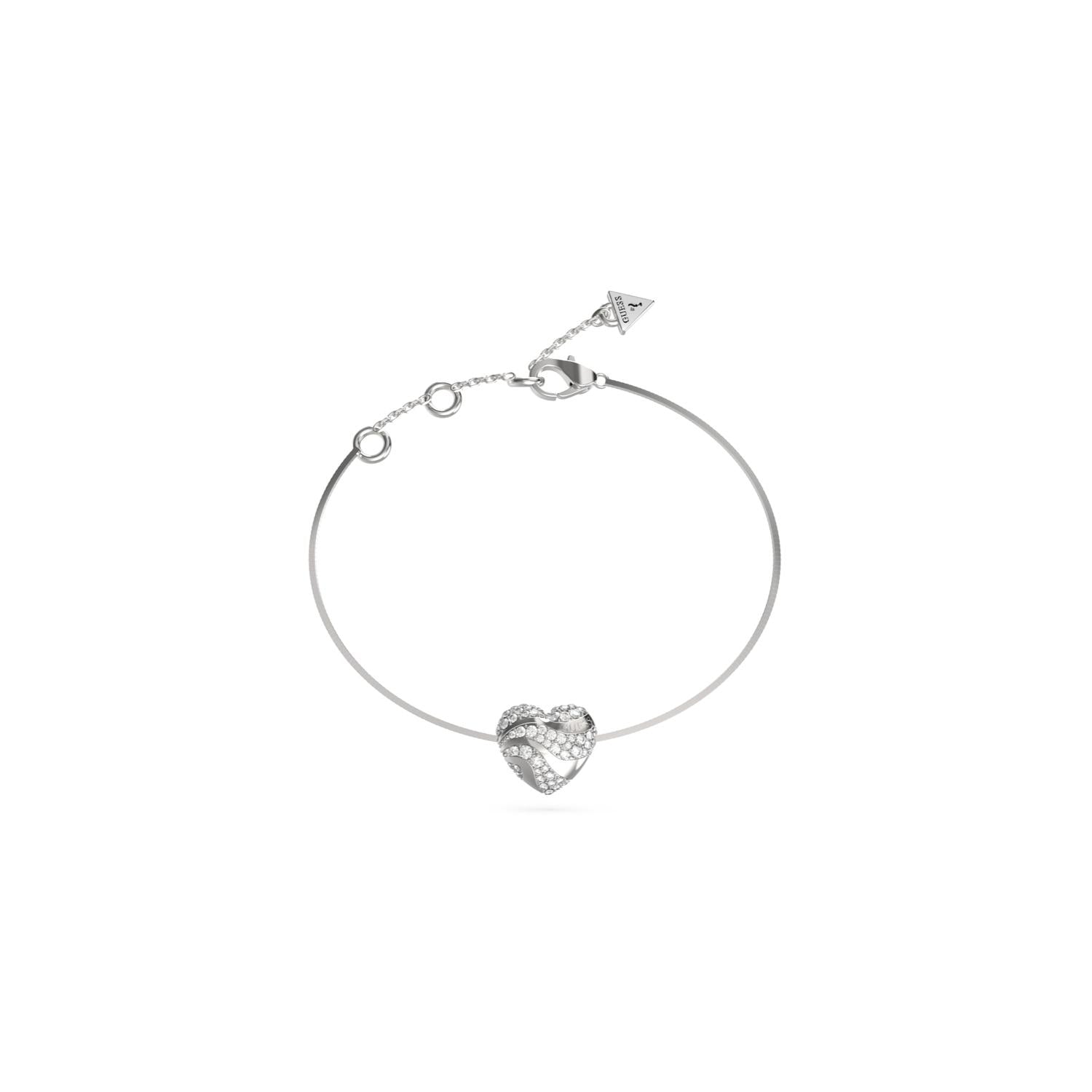 Pulsera Guess Plateada JUBB04502JWRHS