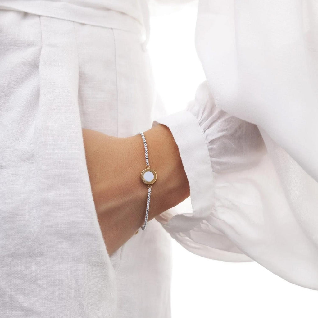 Pulsera Jason Hyde Blanco Mujer