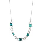 Collar Lauren Ralph Lauren Plateado Turquesa 14N00542
