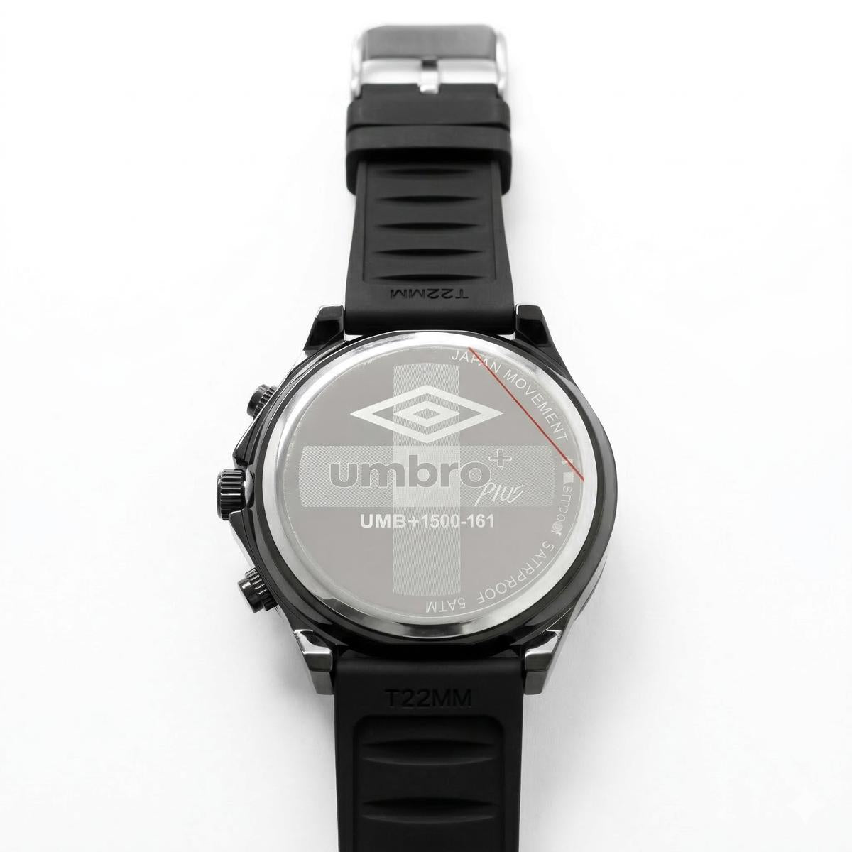 Reloj Análogo Hombre Umbro Plus Negro UMBP-1500-161