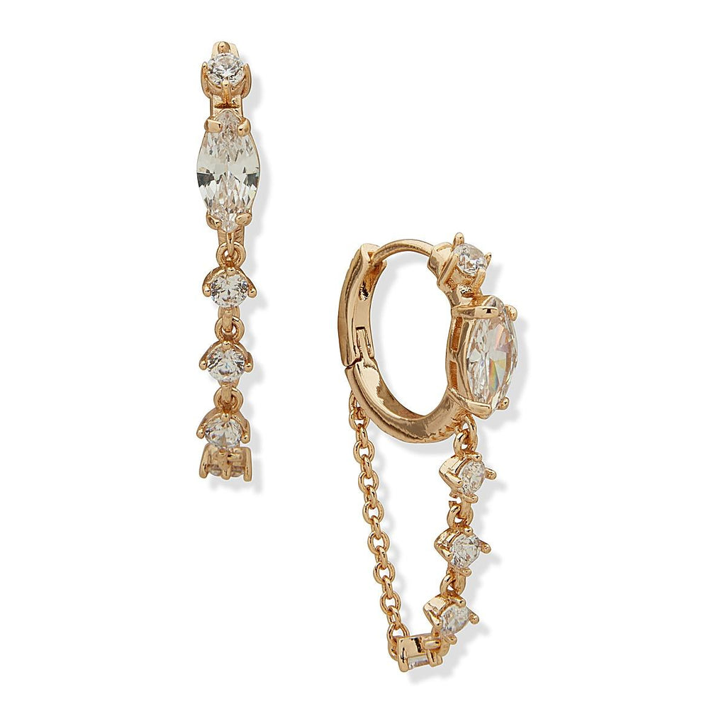Aros Colgantes Mujer Anne Klein Gleaming Light Dorado