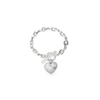 Pulsera Guess Plateada JUBB04496JWRHS