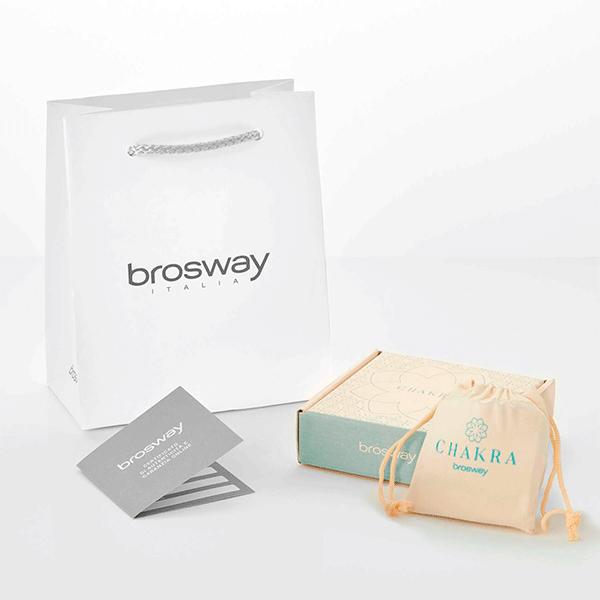 Aro Solitario Brosway Chakra Plateado BHKE027