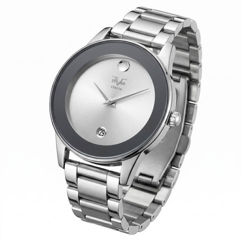 Reloj Análogo Femenino V1969 Plateado V1969-1000-135