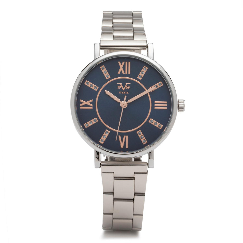 Reloj 19v69 Italia V1969-249-7 Plateado Mujer