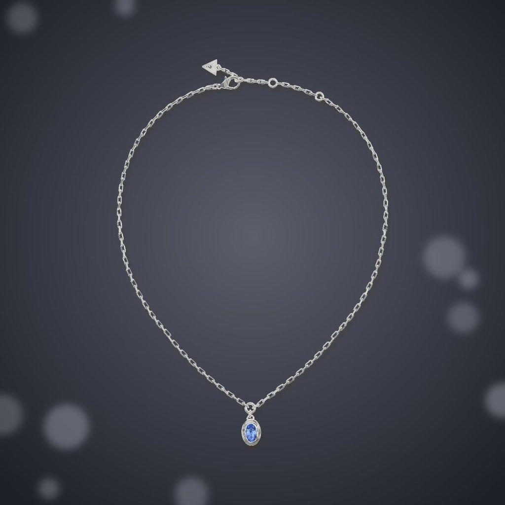 Collar Divine Mujer Guess Plateado