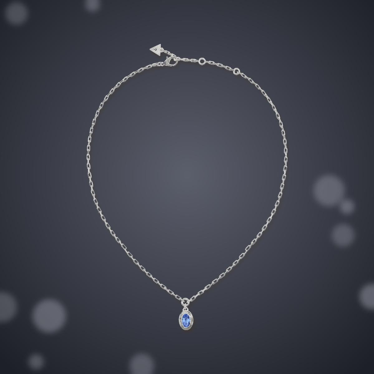 Collar Divine Mujer Guess Plateado