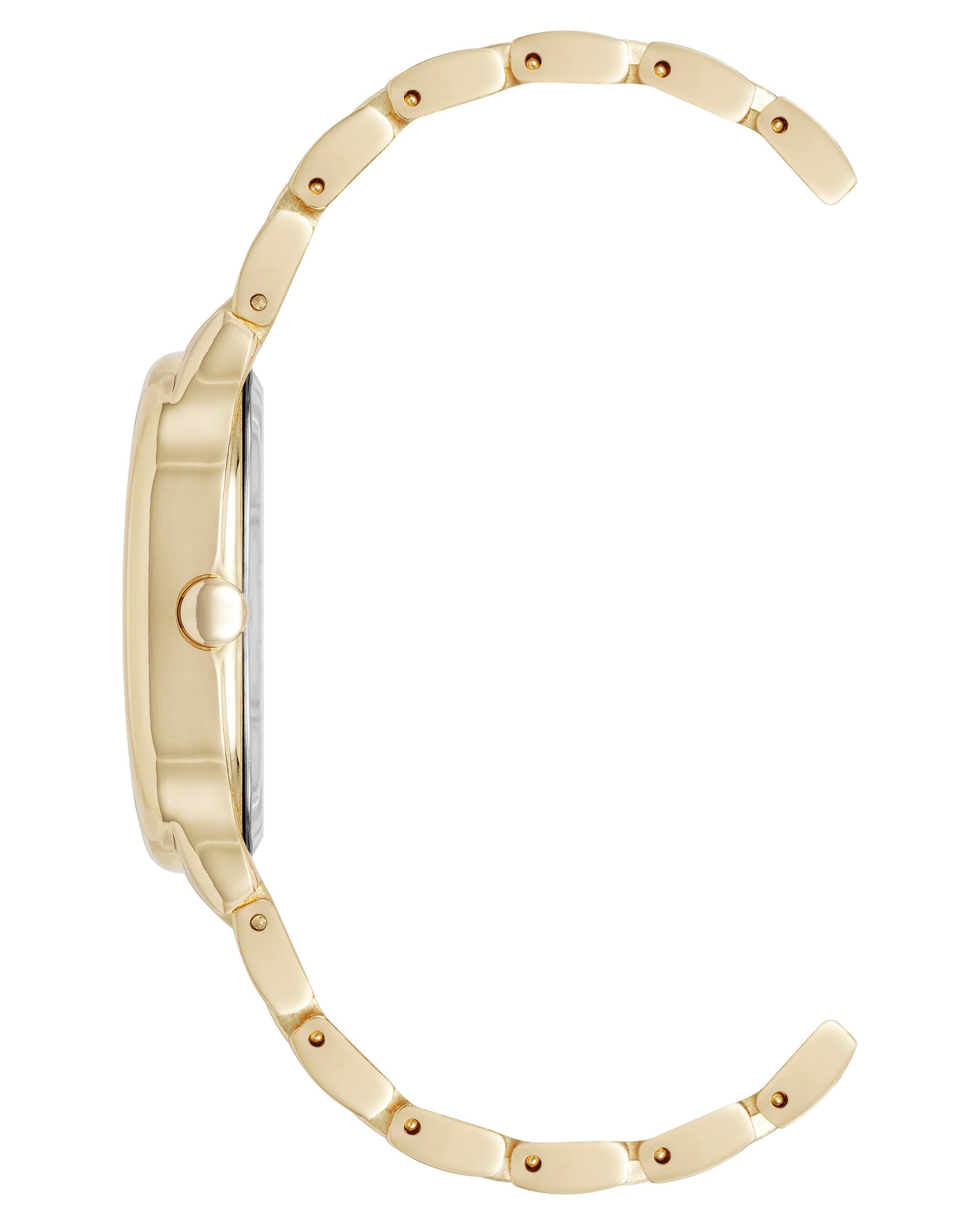 Reloj Análogo Mujer Nine West Dorado NW-3338BKGB