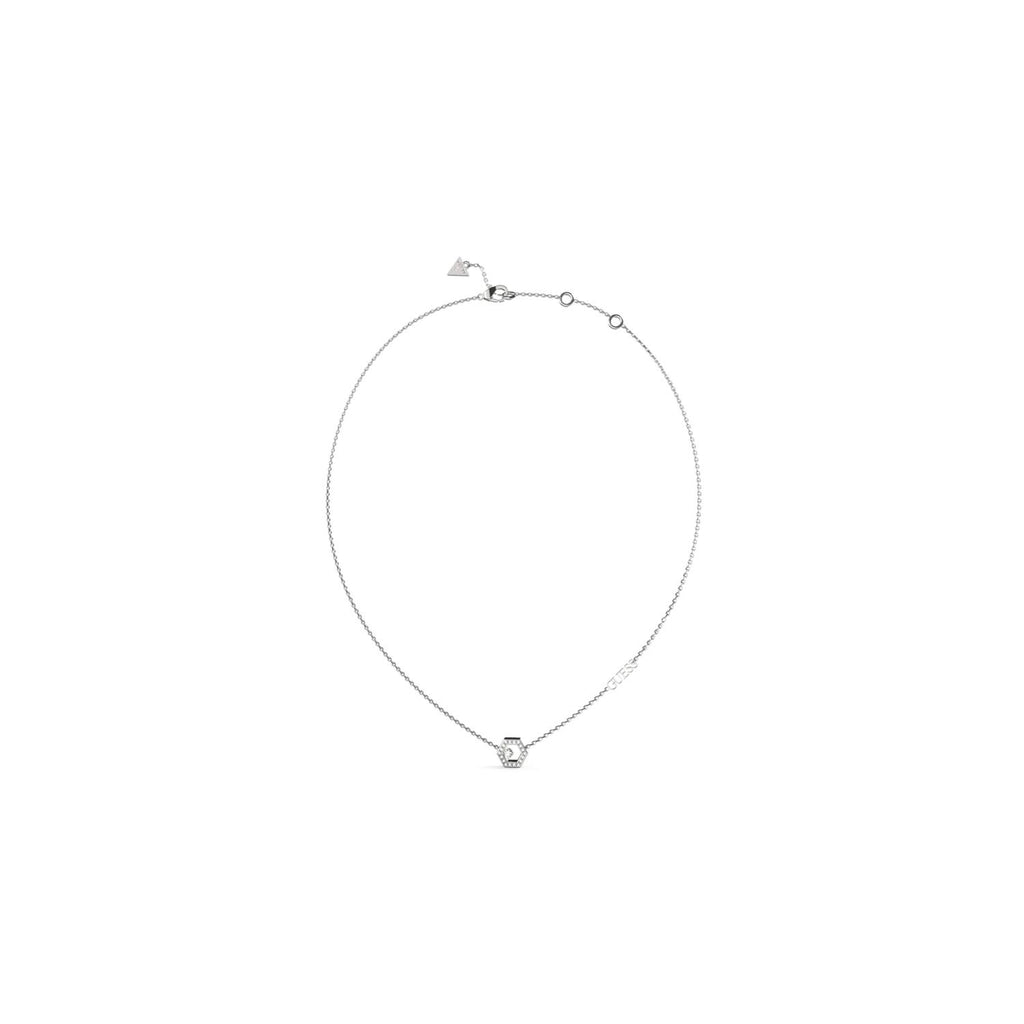 Collar Guess Plateado Mujer JUBN04649JWRHT-U