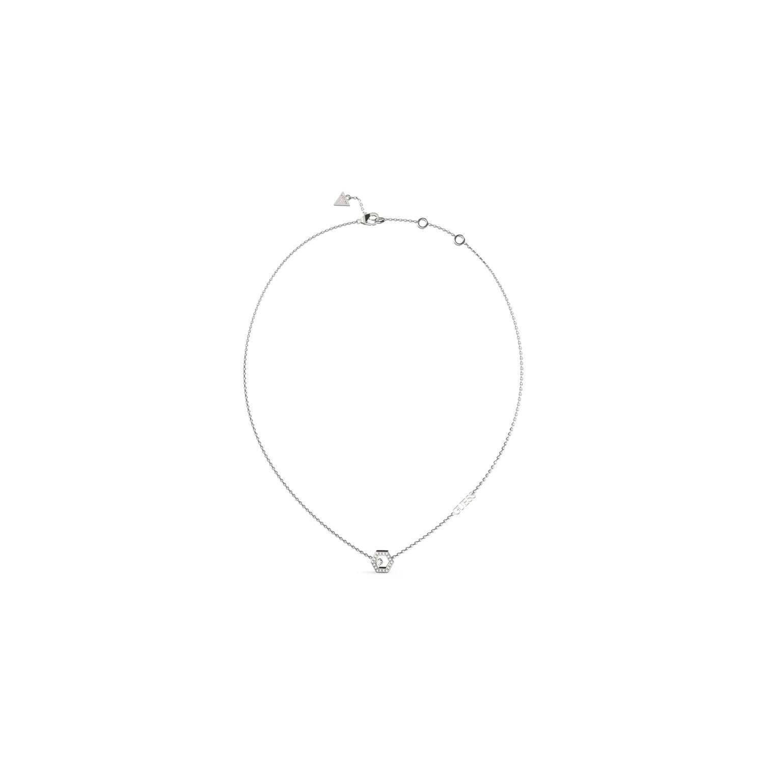Collar Guess Plateado Mujer JUBN04649JWRHT-U