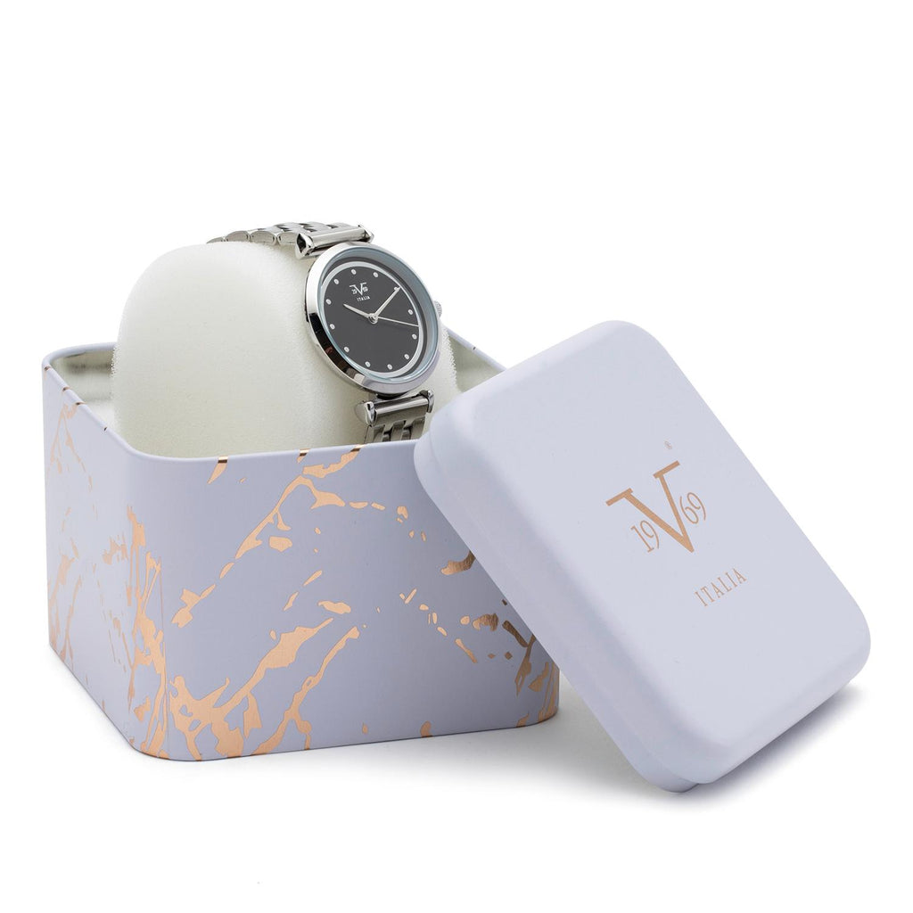 Reloj 19v69 Italia V1969-275-3 Plateado Mujer