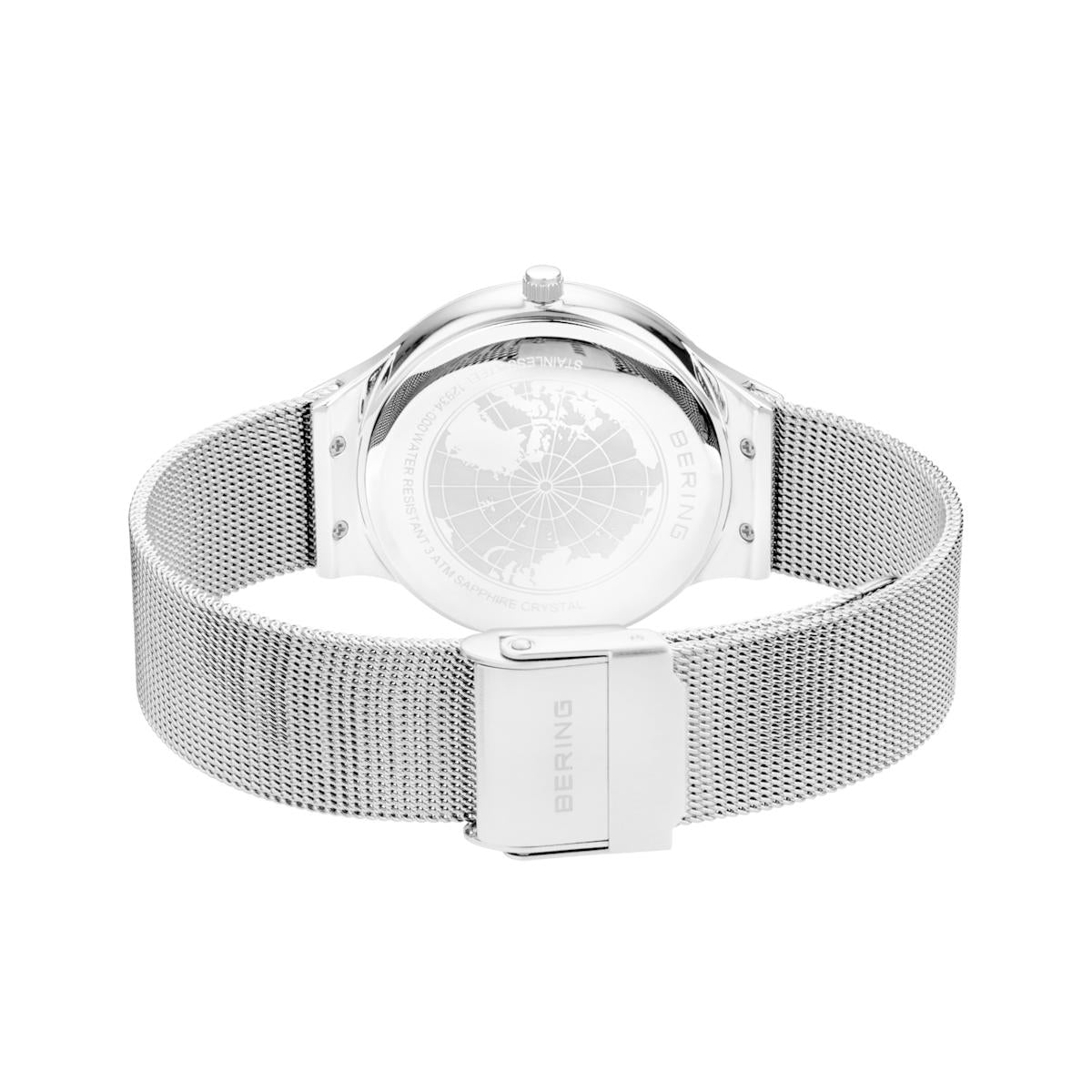 Reloj Análogo Mujer Bering Plateado 12934-000