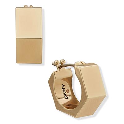 Aros Donna Karan New York  Dorado Mujer 04G00885