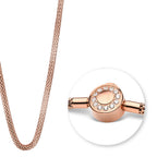 Collar Bering Oro Rosa Mujer