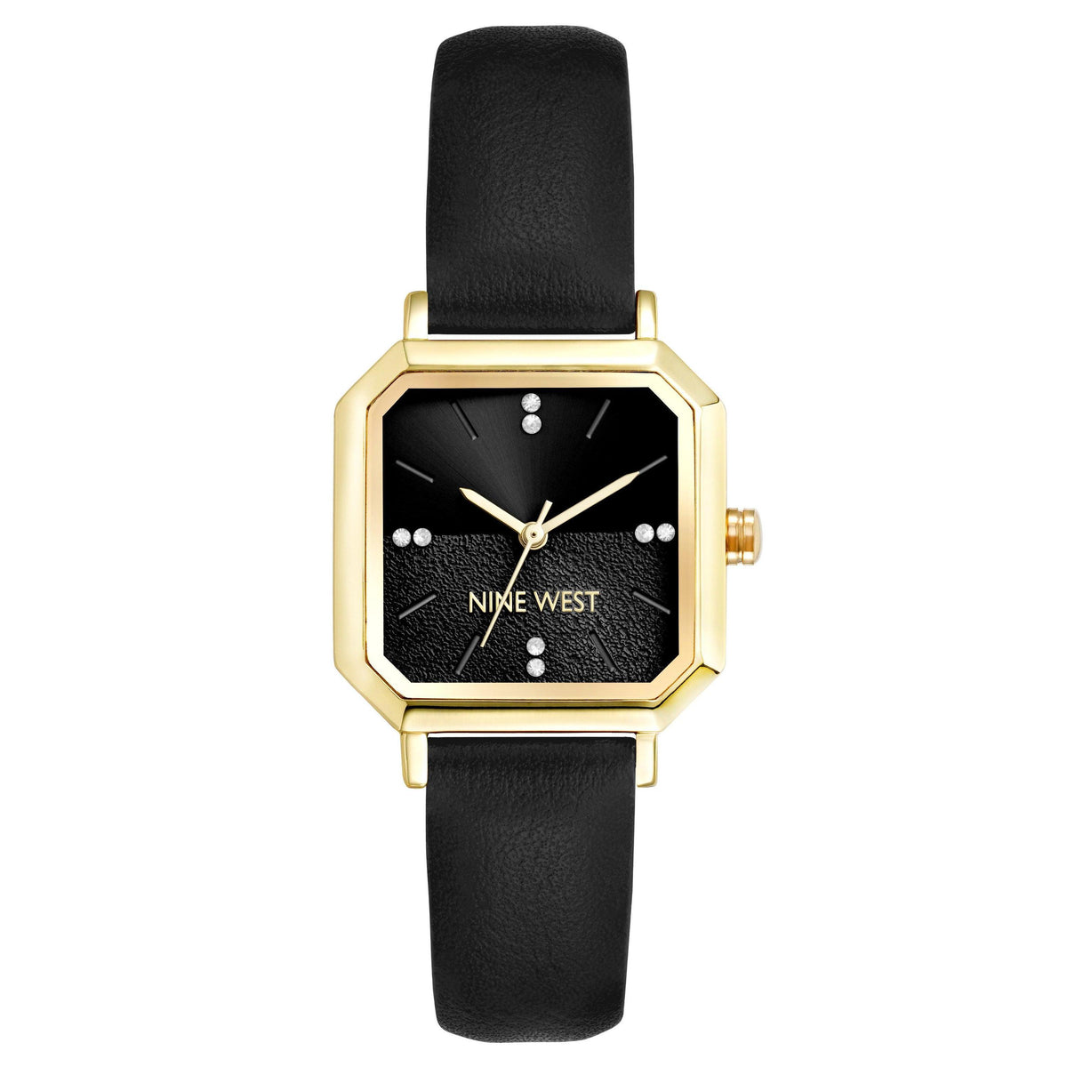 Reloj Análogo Mujer Nine West Negro NW-3312GPBK