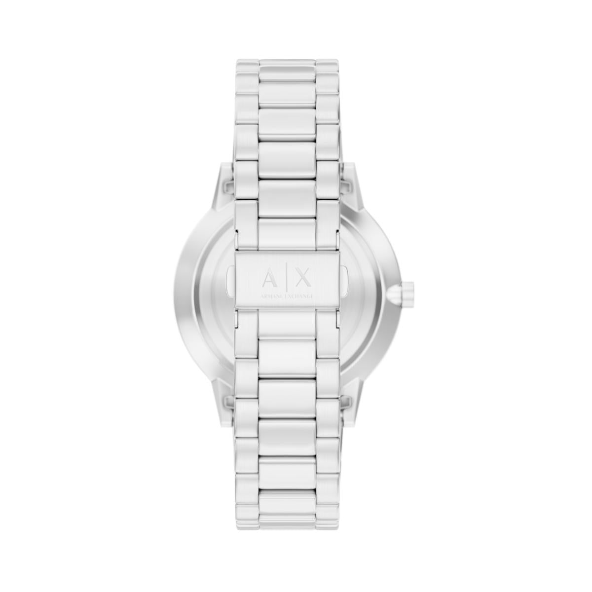 Set Reloj-Pulsera Hombre AX Plat. AX7182