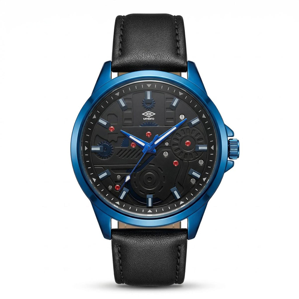 Reloj Análogo Hombre Umbro Plus Negro UMBP-1500-71