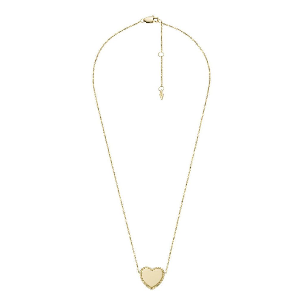 Collar Fossil Dorado Mujer