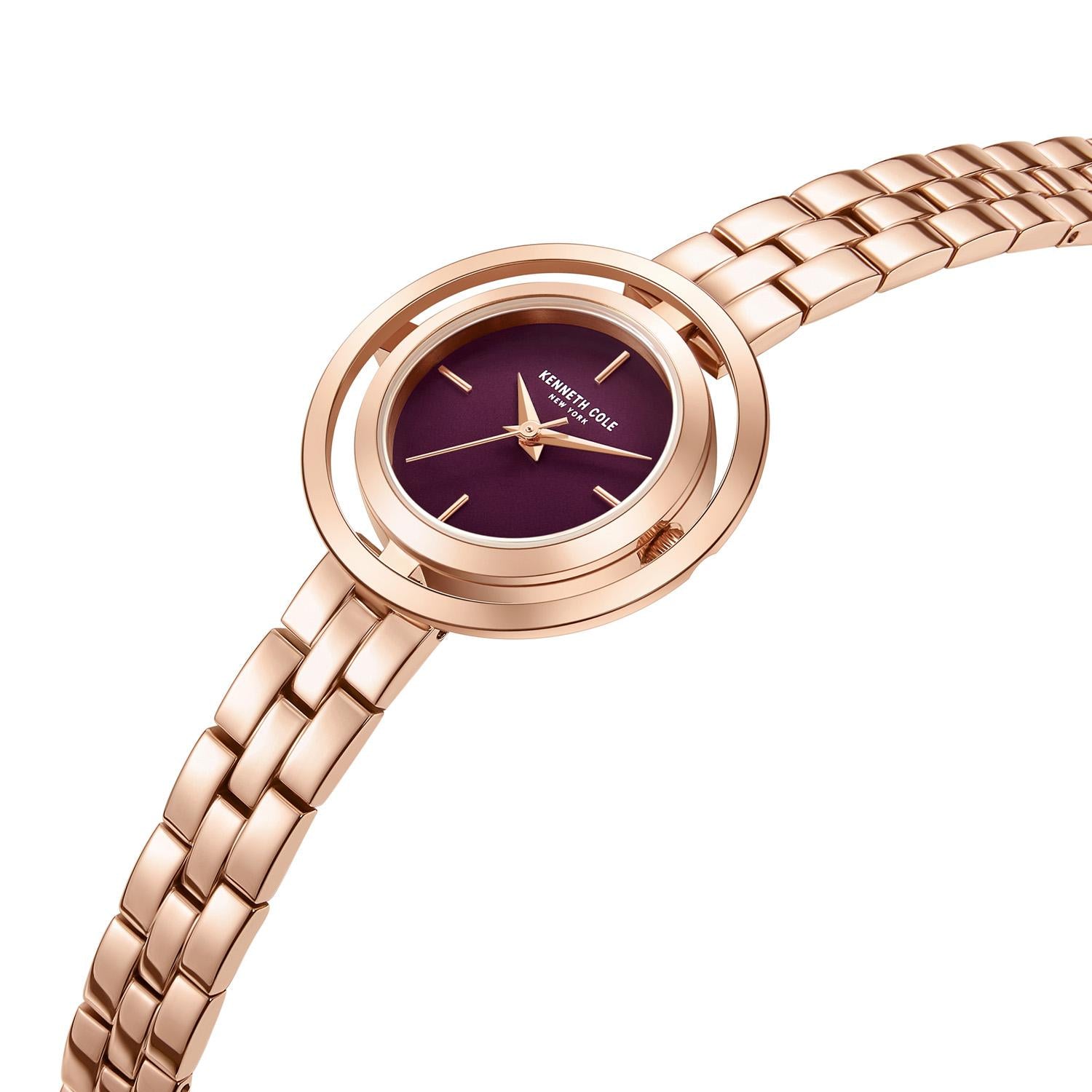 Reloj Kenneth Cole KCWLG2237102 Dorado Mujer