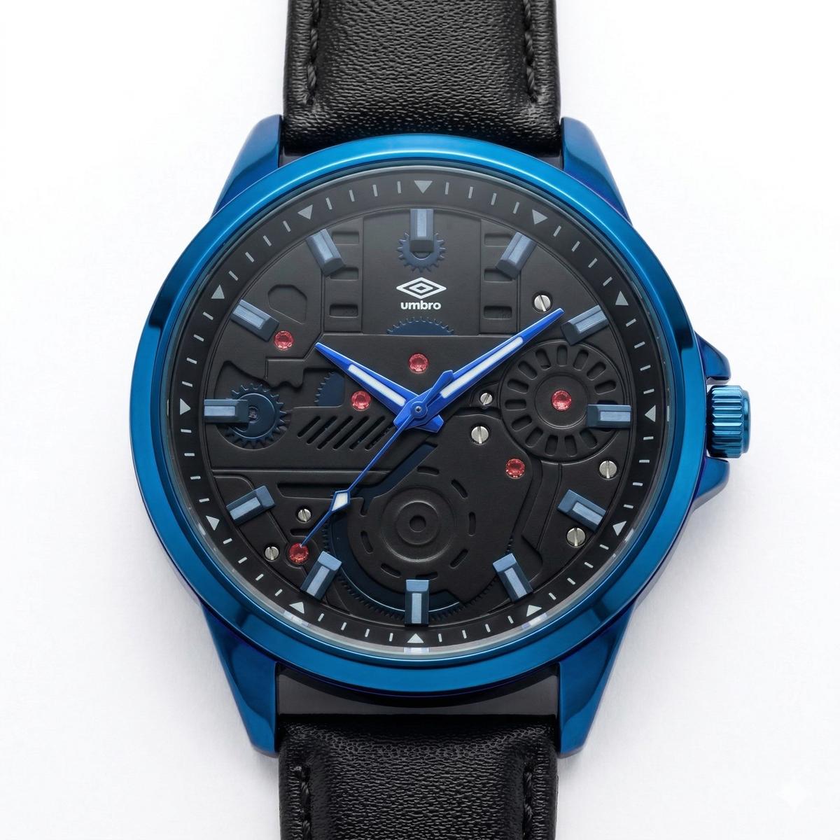 Reloj Análogo Hombre Umbro Plus Negro UMBP-1500-71