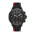 Reloj Análogo Hombre Umbro Plus Negro/Rojo UMBP-1500-107