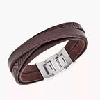 Brazalete Fossil Café Hombre