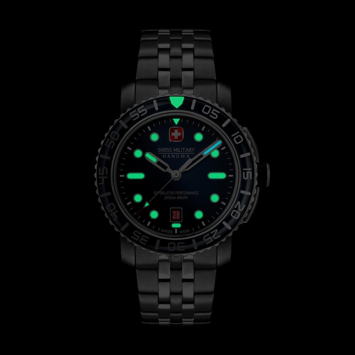 Reloj Análogo Hombre Swiss Plat. SMWGH0001703