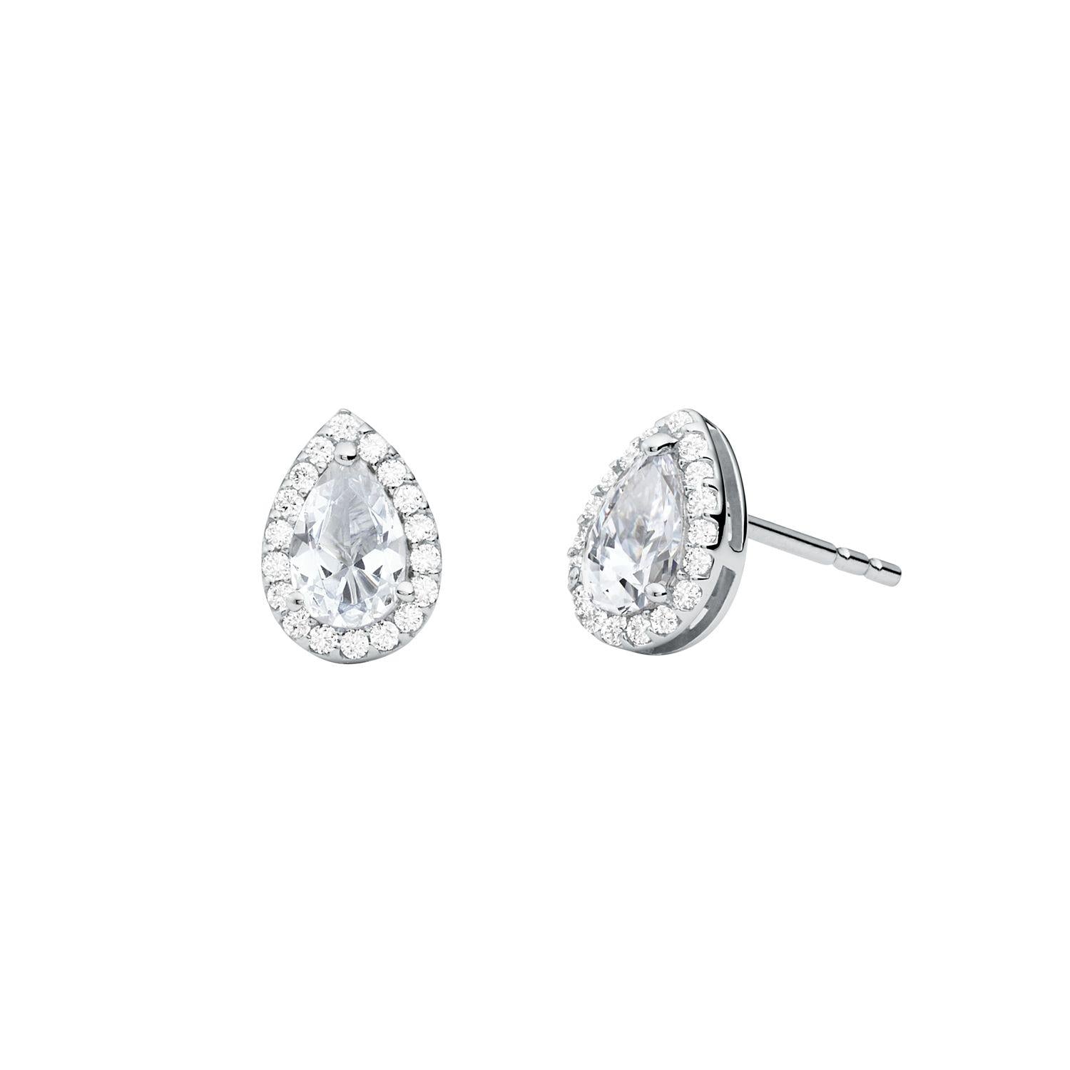 Aros Michael Kors Plateado Mujer