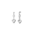 Aros Guess Plateados JUBE04498JWRHT-U