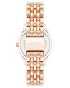 Reloj Análogo Mujer Nine West Oro Rosa NW-3352RGRG