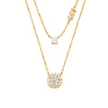 Collar Doble Michael Kors Dorado Mujer