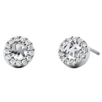 Aros Michael Kors Plateado Mujer