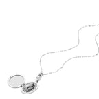 Collar Fossil JF04427040 Plateado