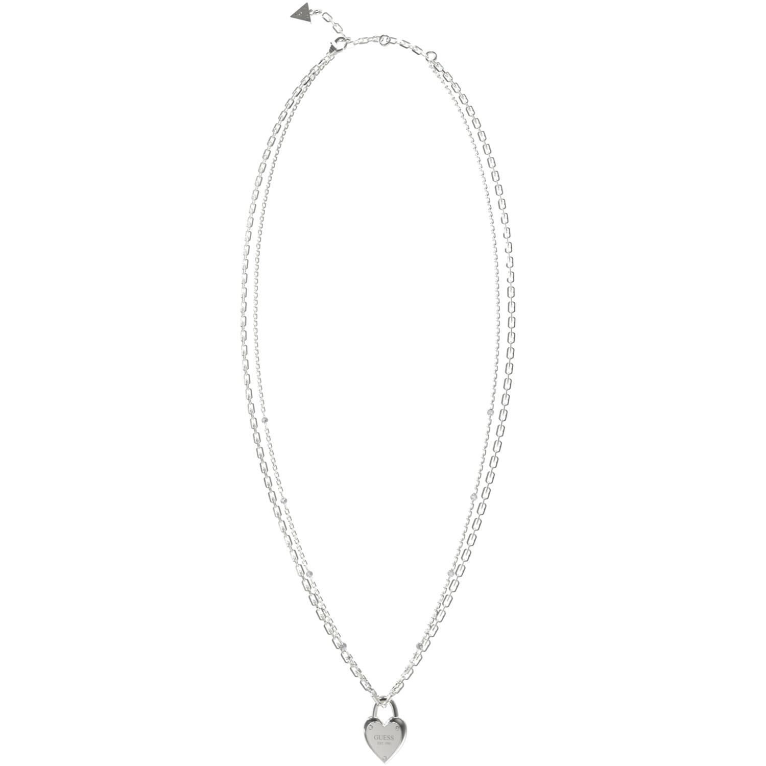 Collar Guess Plateado Mujer JUBN04215JWRHT-U